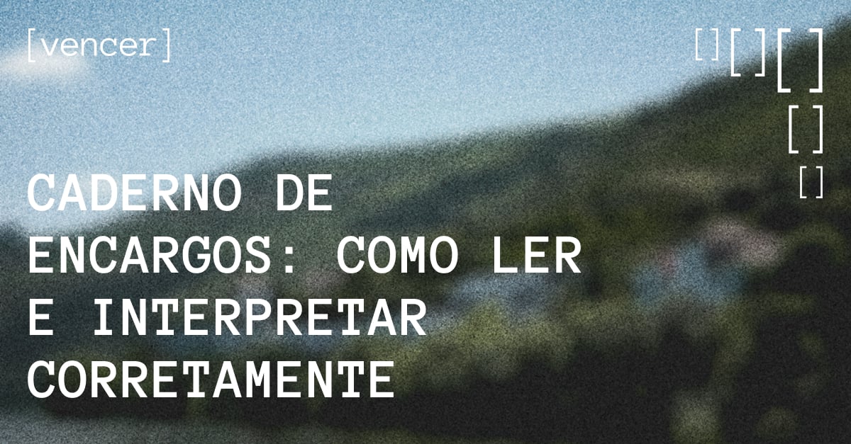 Análise profissional de caderno de encargos para concurso público
