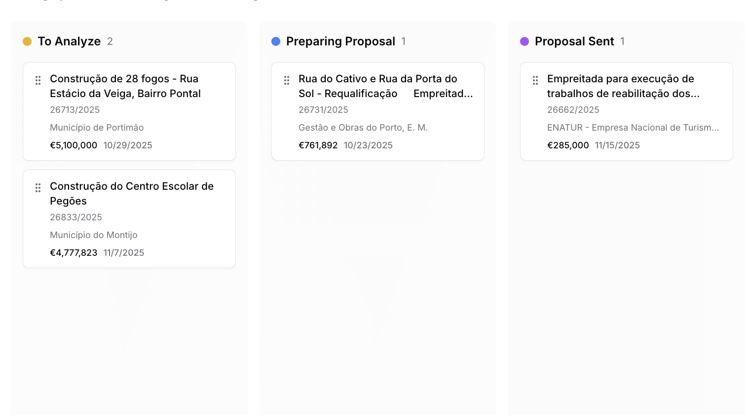 Track workflow and manage outcomes